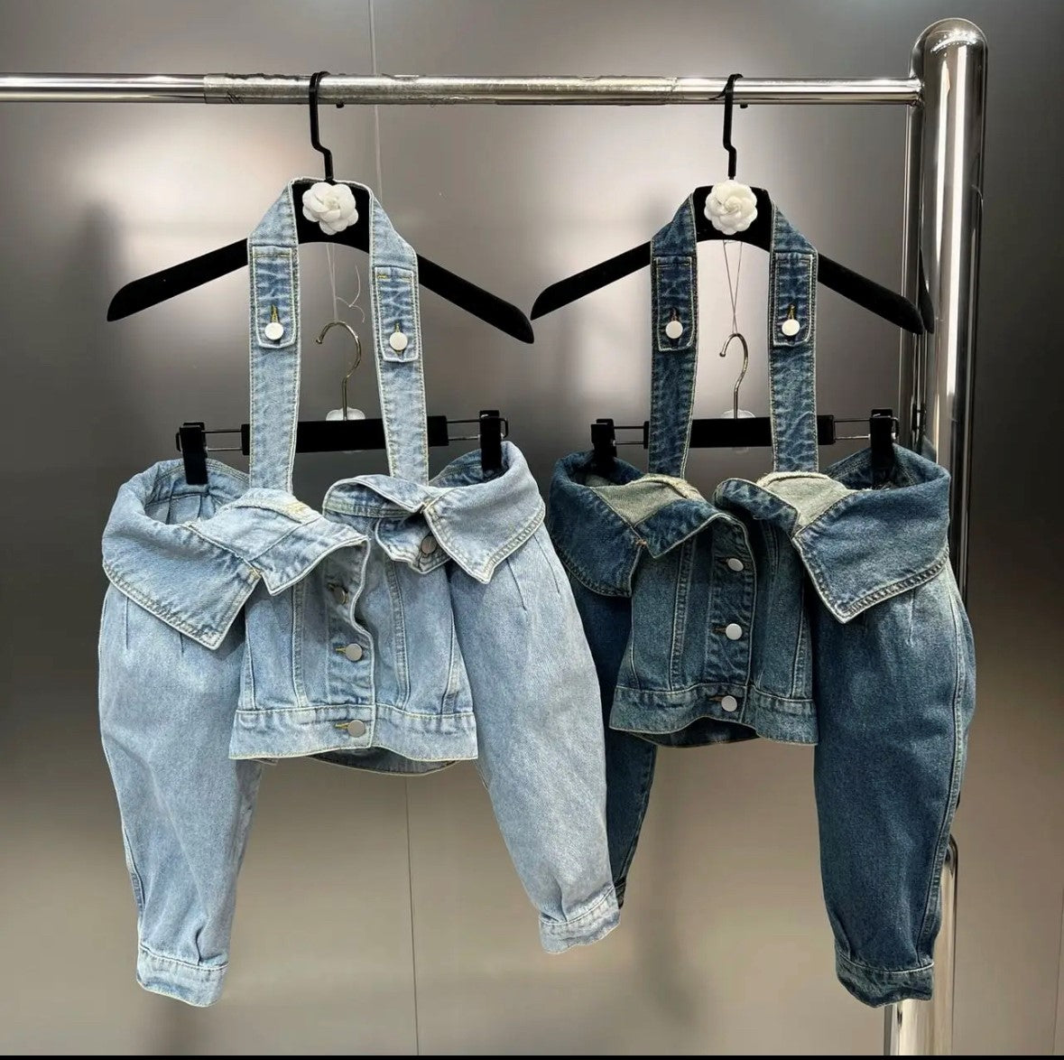 Halter Denim Jacket