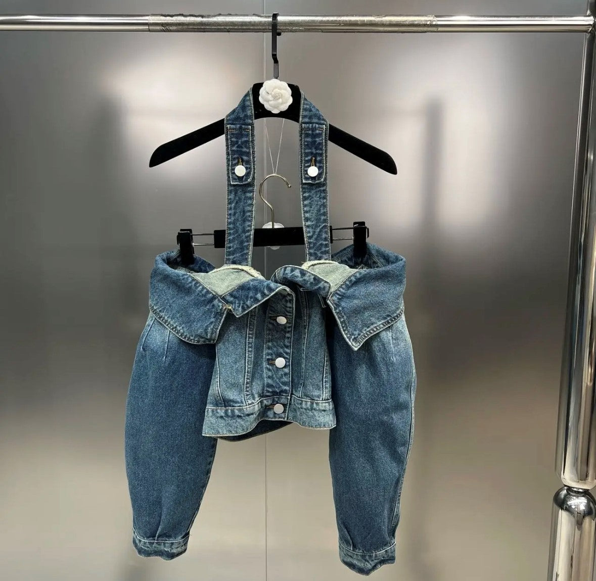 Halter Denim Jacket