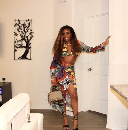 Tropicana Skirt Set