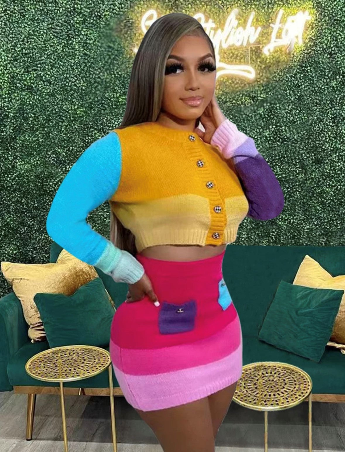 Sweet & Cute Skirt Set