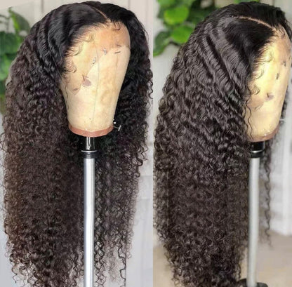 brazilian human hair wig on dummy